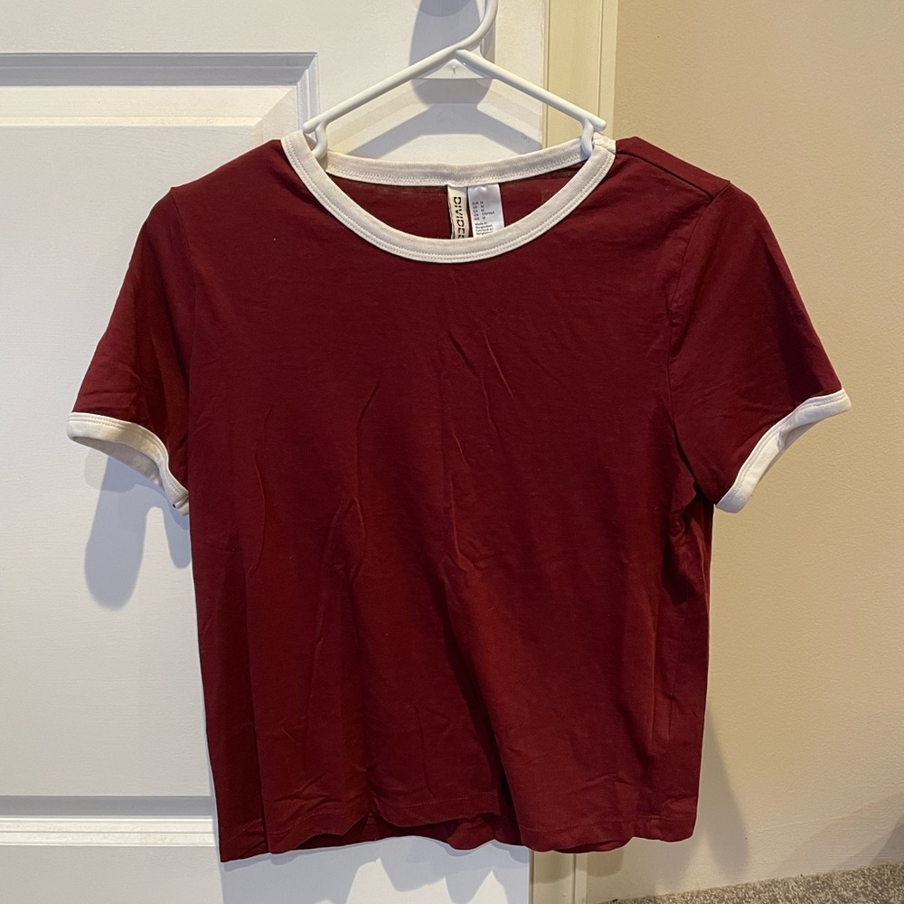 Basic Maroon Tee